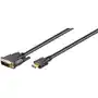 Kabel DVI-D (18+1 pin) Single Link - HDMI czarny 2m Sklep on-line