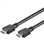 Kabel HDMI 1.4 FullHD 1080p ARC CEC Goobay czarny 0,5m Sklep on-line