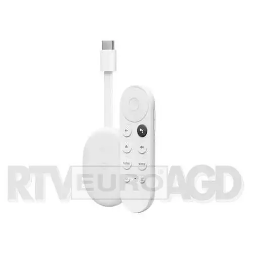 Google Chromecast 4.0 z Google TV (biały)