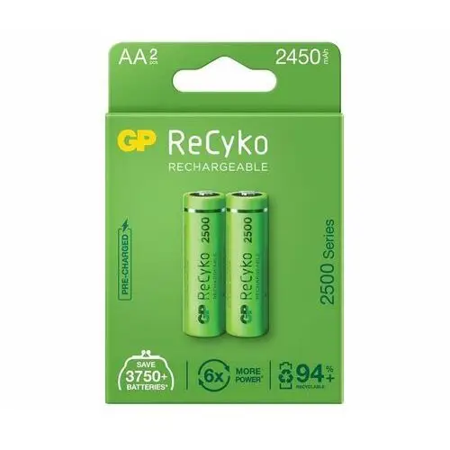 Gp battery Gp recyko new r6/aa 2500 series eb2 1,2v