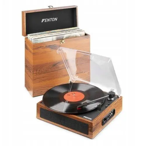 Gramofon z głośnikami Bt RCA+case na Winyle+ Winyl