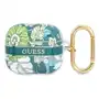 Guess airpods 3 cover zielony flower strap Sklep on-line