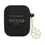 Guess airpods cover czarny silicone charm 4g Sklep on-line