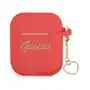 Guess Silicone Charm Heart Collection do AirPods (czerwony) Sklep on-line