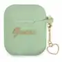 Guess GUA2LSCHSN AirPods cover zielony/green Silicone Charm Heart Collection Sklep on-line