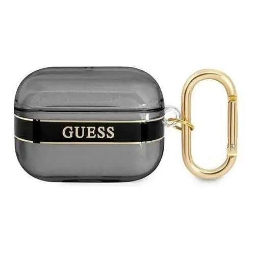 Guess airpods pro cover czarny strap collection