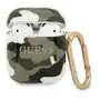 Gua2ucama airpods cover zielony/khaki camo collection Guess Sklep on-line