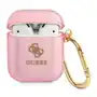 Guess gua2ucg4gp airpods cover różowy/pink glitter collection Sklep on-line