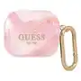 Gua3unmp airpods 3 cover różowy/pink marble collection Guess Sklep on-line