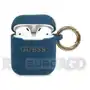 Guess GUACCSILGLBL Silikonowe etui AirPods (niebieski), GUACCSILGLBL Sklep on-line