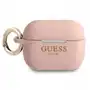 Guess Guapsggep Etui do AirPods Pro cover różowy/pink Silicone Glitter Sklep on-line