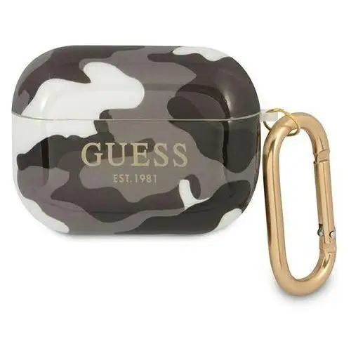 Guess guapucamg airpods pro cover czarny/black camo collection