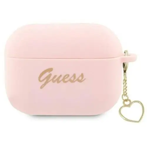 Guess Silicone Charm Heart Collection GUAP2LSCHSP do AirPods Pro 2