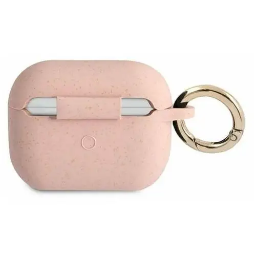 Silicone glitter case est – etui airpods pro (różowy) Guess