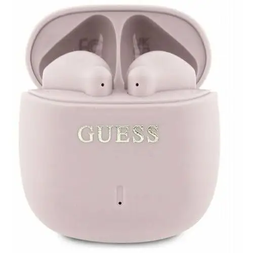 Guess Słuchawki Bluetooth Gutwsj14Esgp Tws + Stacja Dokująca Różowy/Pink