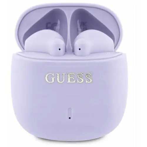 Guess Słuchawki Bluetooth Gutwsj14Esgu Tws + Stacja Dokująca Fioletowy/P