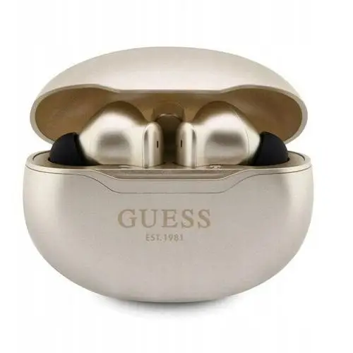 Guess True Wireless Classic Est BT5.3 Słuchawki Tws etui ładujące (złot