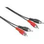 Kabel HAMA 2 x cinch - 1,5 m Czarno-czerwony Sklep on-line