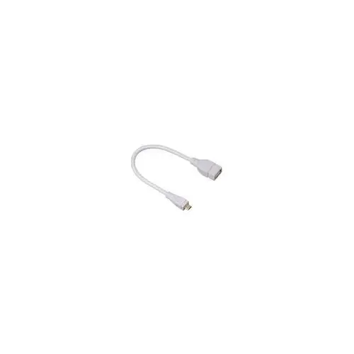 Hama Micro usb b wt. - usb a gn. biały adapter