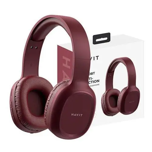 Havit Bezprzewodowe słuchawki bluetooth h2590bt pro (czerwone)