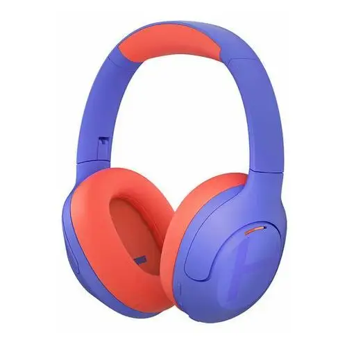 Haylou s35 anc bezprzewodowe słuchawki fioletowo-pomarańczowy
