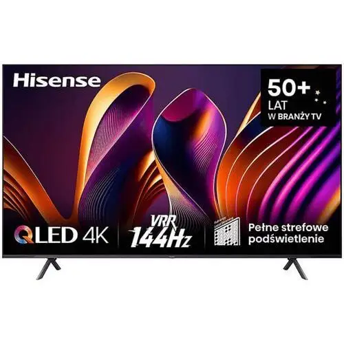 Telewizor QLED HISENSE 85E7NQ Pro 85" 4K 144Hz VIDAA U7 Quantum Dot Colour