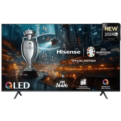 Telewizor QLED HISENSE 85E7NQ Pro 85" 4K 144Hz VIDAA U7 Quantum Dot Colour