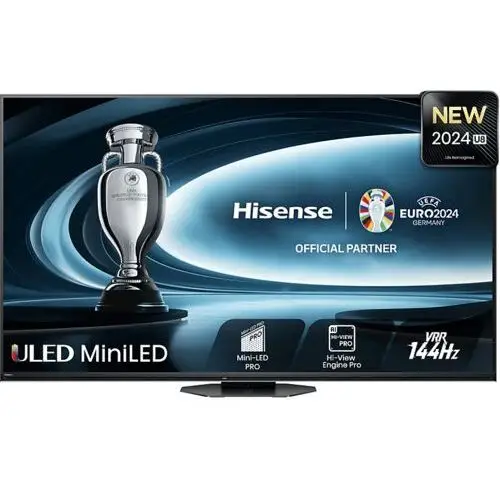 Telewizor ULED Mini-LED HISENSE 75U8NQ 75" 4K 144Hz VIDAA U7 Quantum Dot Colour, 75U8NQ