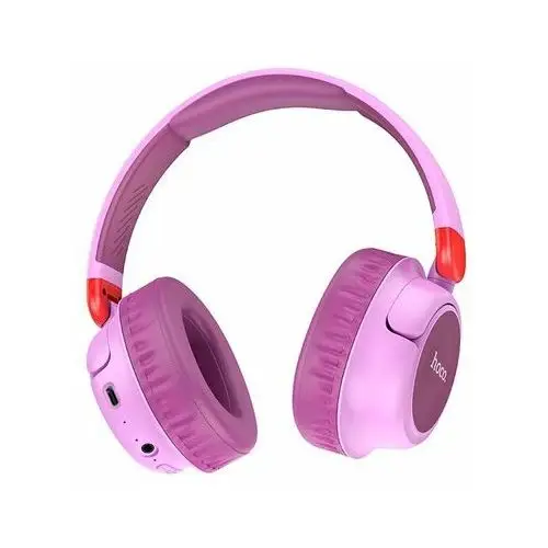 Hoco słuchawki bezprzewodowe / bluetooth nagłowe adventure w43 fioletowe