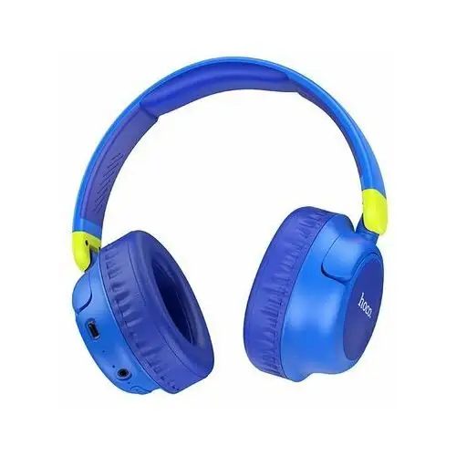 HOCO słuchawki bezprzewodowe / bluetooth nagłowe Adventure W43 niebieskie