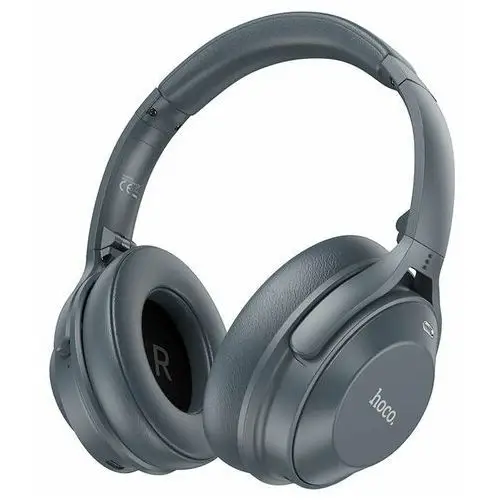 Hoco słuchawki bezprzewodowe / bluetooth nagłowe sound active noise reduction anc w37 niebieskie