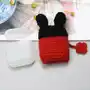 Silikonowe etui pudełeczko case na słuchawki AirPods 2gen / 1gen z wełnianą nakładką myszka Sklep on-line