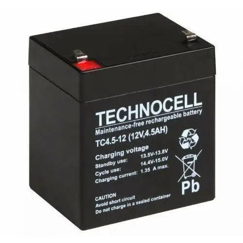 Inny producent Akumulator technocell 12v 4,5ah