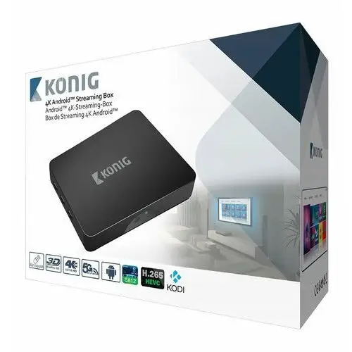 ANDROID STREAMING BOX KOENIG KN-4KASB 4K NOWY