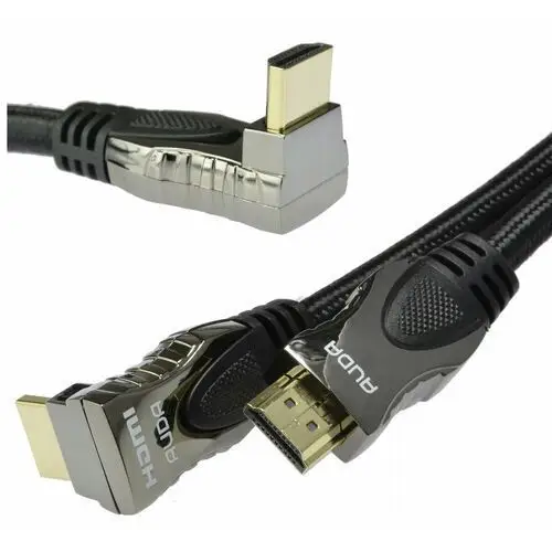 Auda Prestige Kabel Hdmi 2.0 Hd 4K kątowy 270st 2m
