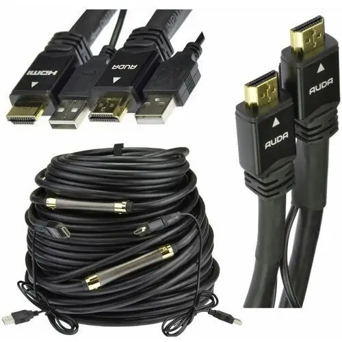 Auda prestige kabel hdmi 4k fhd wzmacniacz usb 60m Inny producent