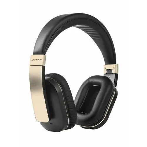 Bezprzewodowe słuchawki nauszne Kruger&Matz F5A - złote