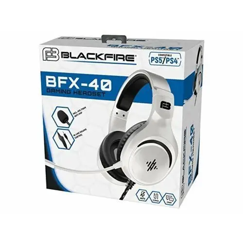 Gamingowy zestaw słuchawkowy ardistel blackfire bfx-40 ps5-ps4 Inny producent