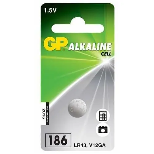 Gp Batteries Alkaline Button Cell Lr43