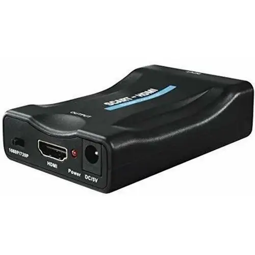 Inny producent Hama konwerter av/scart na hdmi (konwerter scart na hdmi, adapter scart, hdmi 1080p, hd, kompatybilny z ntsc, czarny