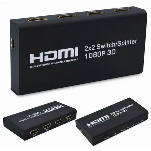Hdmi 2X2 Switch Splitter 1080P 3D