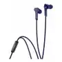 Inny producent Hoco zestaw słuchawkowy / słuchawki dokanałowe jack 3,5mm z mikrofonem m72 niebieskie Sklep on-line