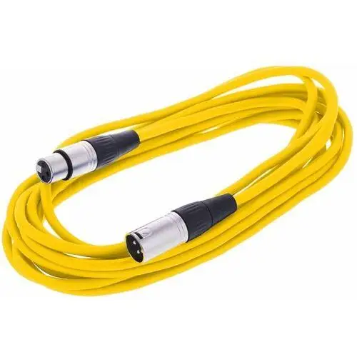 Kabel przewód mikrofonowy XLR XLR 6 m żółty The sssnake