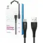 Inny producent Kabel usb-a - usb-c korgy acb20 2m czarny oplot nylonowy Sklep on-line