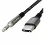 Kabel Usb-C Mini Jack 3,5Mm Typ C Dac Aux Wtyk Przewód Audio 100Cm 1M Nylon Sklep on-line