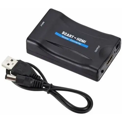 Inny producent Konwerter adapter obrazu dźwięku euro scart – hdmi