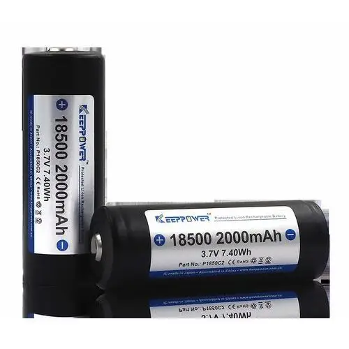 KP ICR18500-200PCM 2000mAh Li-ION (c2)