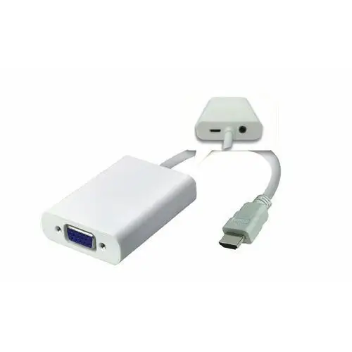 Inny producent Microconnect adapter hdmi - vga m/f, white