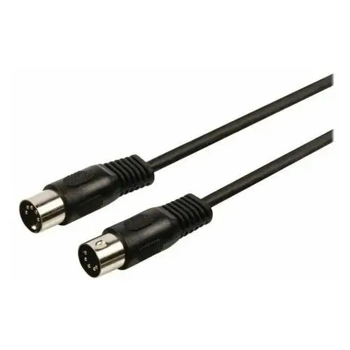 Nedis Kabel audio DIN 5 pin (M) na DIN 5 pin (M) 1 m, czarny, okrągły