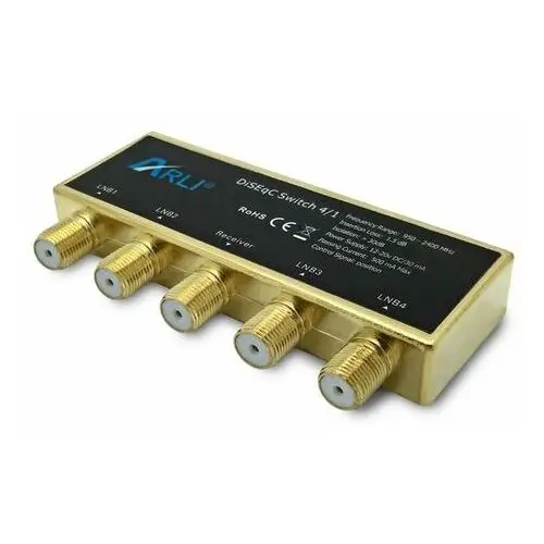 Przełącznik diseqc switch 4/1 gold hq arli Inny producent